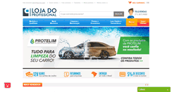 Desktop Screenshot of lojadoprofissional.com.br