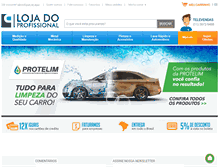 Tablet Screenshot of lojadoprofissional.com.br